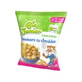 Pufuleti Inimioare Cheddar Bio, 50g, Bio Junior