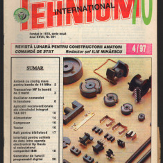 C10416 - REVISTA TEHNIUM 70, 4/ 1997