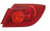 Stop spate lampa Mazda 3 (Bk), 10.03-03.06 Hatchback, spate, omologare ECE, fara suport bec, exterior, carcasa rosie, BP4K51150D; BP4K51150E, Dreapta, Depo