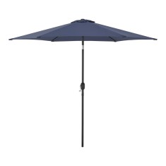 Umbrela soare, casa.pro, Altino, 270 x 235 cm, poliester, otel, albastru marin, inclinabila HausGarden Leisure