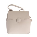 Rucsac gri din piele ecologica