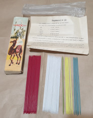 MAROCCO - jucarie joc COMPLET vechi romanesc fabricat de Arta Populara anul 1976 foto