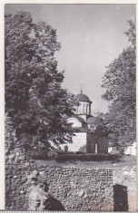 bnk cp Curtea de Arges - Biserica domneasca si ruinele palatului - necirculata