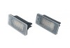 Set 2 Lampi LED placute numar Skoda Rapid, Skoda Octavia, Seat Ibiza si Seat ALHAMBRA