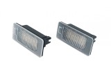 Set 2 Lampi LED placute numar Skoda Rapid, Skoda Octavia, Seat Ibiza si Seat ALHAMBRA