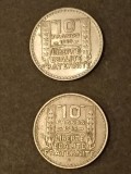 Lot 2 monede: 10 francs 1949 + 1949 B, stare aUNC / UNC [poze]. Discount conform descriere [10 - 20 %. Vezi descrierea.].