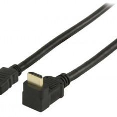 Cablu HDMI 90 grade cu functie Ethernet 5m VALUELINE