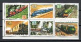 Australia 1993 Mi 1348/53 block MNH, nestampilat - Trenuri