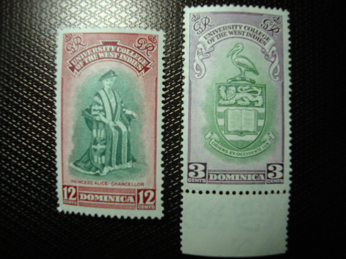 DOMINICA 1951 SERIE MH/MNH