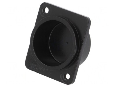Capac de Protecție Negru Metalic XLR M3 12mm foto