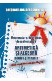 Memorator si indrumar de matematica. Aritmetica si algebra pentru gimnaziu - Gheorghe Adalbert Schneider