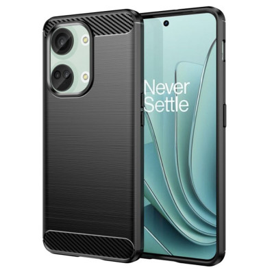 Techsuit - Carbon Silicone - OnePlus Nord&amp;not;&amp;dagger;3 - Black foto