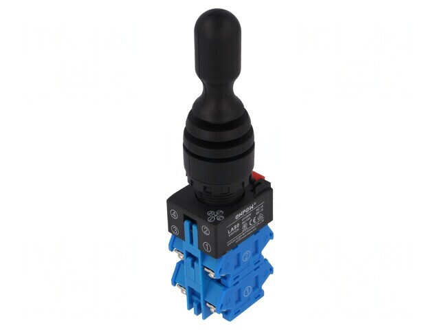 Joystick Comutator 22mm 1 NO x4 Negru