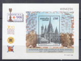 SPANIA 1998 EXPOZITIA FILATELICA NATIONALA BARCELONA BLOC MNH, Germania, Nestampilat