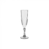 Pahar pentru sampanie, 230 ml, 23x6 cm, Plastic, ATU-080983, Oem