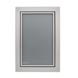 Ușă de vizitare - Ramă din aluminiu Mat si sticla Gri 200x400