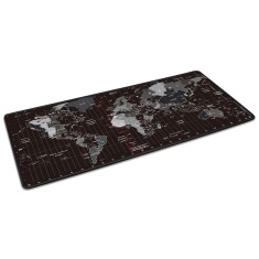 Mouse Pad Mare Profesional, PC Harta Lumii, Cauciucat pentru Gaming Compatibil Universal Laptop, 90 x 40cm, CBD CORAL BEST DEALS 90 x 40 cm Negru Dart