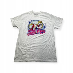 Tricou bărbați alb SPENCER&amp;#039;S, g&acirc;t rotund, mărime L