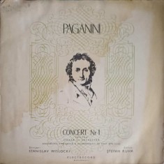 Disc vinil, LP. Concert Nr. 1 Pentru Vioar&amp;#259;a si Orchestra-Paganini, Orchestra Simfonica A Filarmonicii-322975