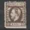 25 Bani Carol cu Barba LP37 1872 T.3 margine nedantelata