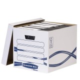 Cumpara ieftin Container arhivare carton reciclat si reciclabil cu capac 320 x 410 x 330 Fellowes Basic