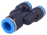 Racord Push-in Y 0.95-6bar PBT