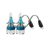 Set 2 x Becuri auto LED H7, 110W/set, IP65, 12LED, Universal