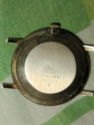 Ceas Aur 14k Tellus (elvetian) foto