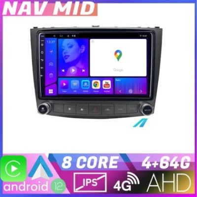 Navigatie Lexus IS 2005 2011 KIT IS EDOTEC-LITE Android Ecran 720P Octa Core 4 64 Carplay CarStore Technology foto