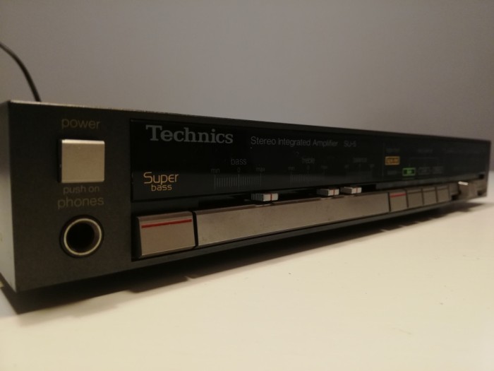 Amplificator Stereo TECHNICS model SU-5 - Vintage/made in Japan/Impecabil