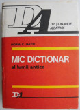 Mic dictionar al lumii antice &ndash; Horia C. Matei