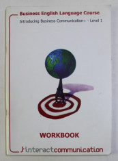 BUSINESS ENGLISH LANGUAGE COURSE , INTRODUCING BUSINESS COMMUNICATION LEVEL 1 - WORKBOOK - , 2004 foto