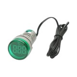 Indicator digital de temperatura cu sonda, LED verde, &Oslash;22 mm, 220V/380V AC Breckner