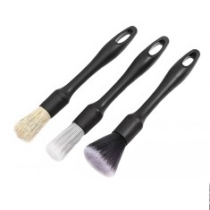 Set 3 perii pentru detalii auto, Arvnka, Negru