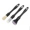Set 3 perii pentru detalii auto, Arvnka, Negru