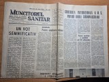 ziarul muncitorul sanitar 13 martie 1965