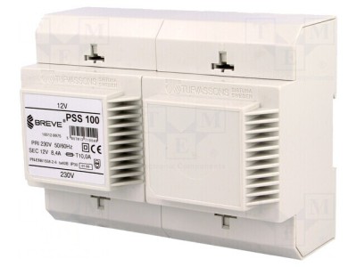 Transformator Alimentare 100VA 230V AC 12V DIN foto