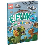 E fun sa colorezi. Jurassic World. Lego, Gama