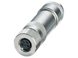 Conector M8 drept, IP67, 4 pini