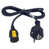 Cablu de alimentare cu blocare Schuko la C13 1.5m, 6051.2063, Oem