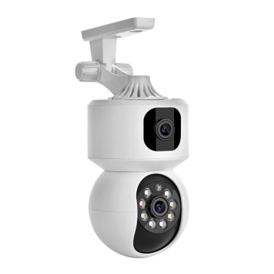 Camera de Supraveghere cu Lentila Dubla 4MP, Zoom, IP si PTZ / V380 foto