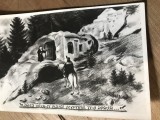 CPA. Carti Postale Tematice Putna Chilia lui Daniel, Circulata, Printata
