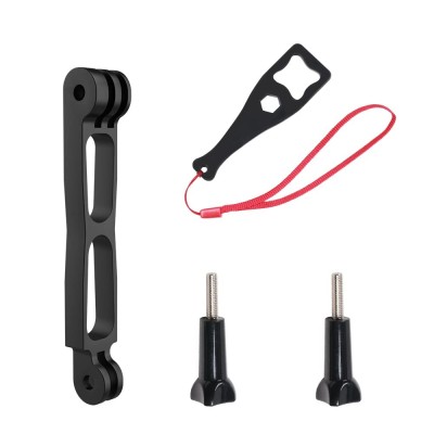 Prelungitor scurt,Surewo, pentru filmare panoramica cu Insta 360 X4, Osmo Action 5 Pro, GoPro Hero 13, aluminiu foto