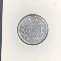 Moneda 5 lei 1950 România RPR