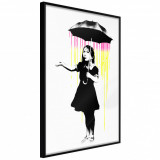 Cumpara ieftin Poster - Banksy: Nola, cu Ramă neagră, 20x30 cm