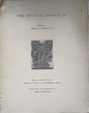 TRANSACTIONS OF THE AMERICAN PHILOSOPHICAL SOCIETY. THE MYCENAE TABLETS VOL.2-EMMETT L. BENNETT-237440