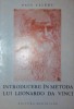 INTRODUCERE IN METODA LUI LEONARDO DA VINCI, Paul Valery