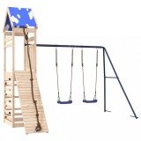 Cumpara ieftin Set de joaca pentru exterior, lemn masiv de pin