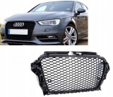 Grila Audi A3 8V (2012 - 2016) RS Style negru lucios PDC NOU
