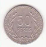 Columbia 50 pesos 1991